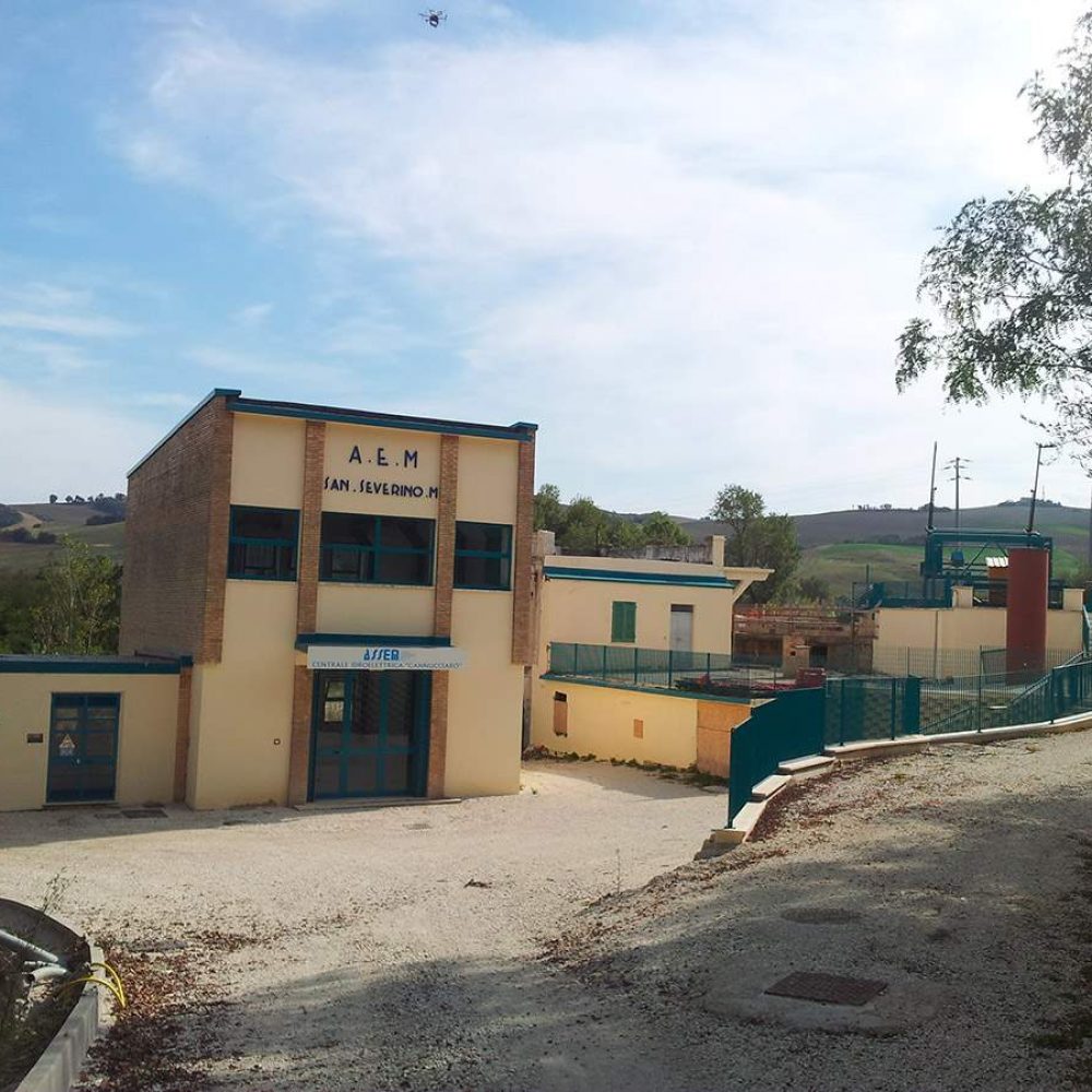 HPP Cannucciaro San Severino Marche - Hydro Power Plant